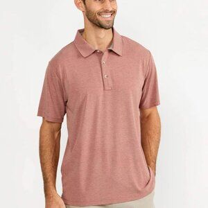 Men’s 3X Freefly Flex Polo Shirt - Heather Brick